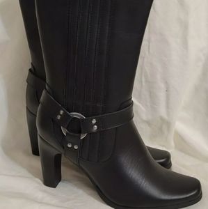 Milwaukee Motorcycle Boots Ladies Siren Black MVB264 Size US 7.5 / UK 5.5 NWOB